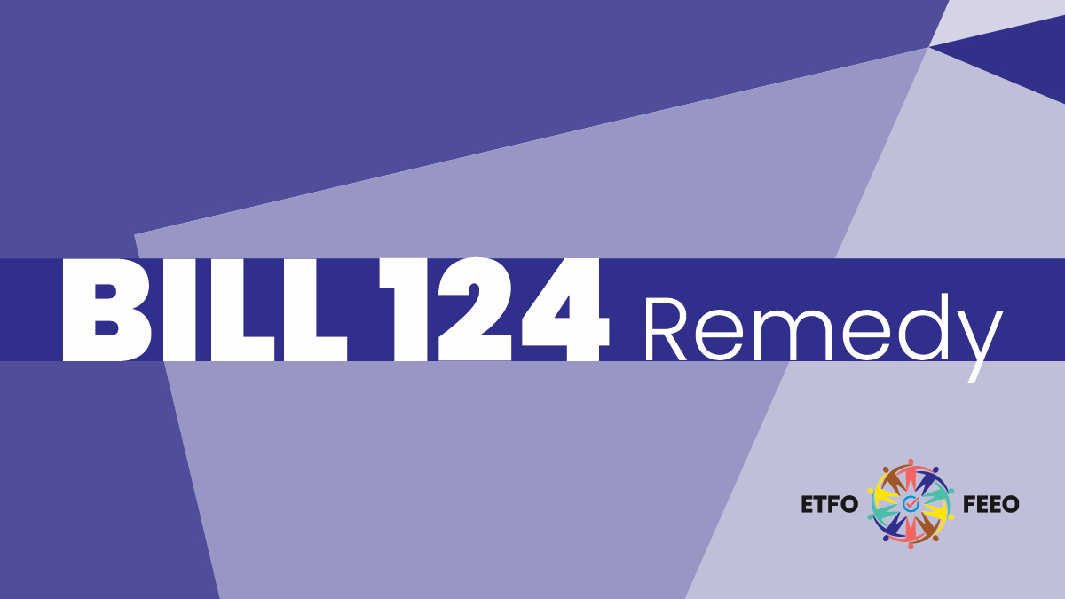 You are currently viewing Bill 124 Remedy