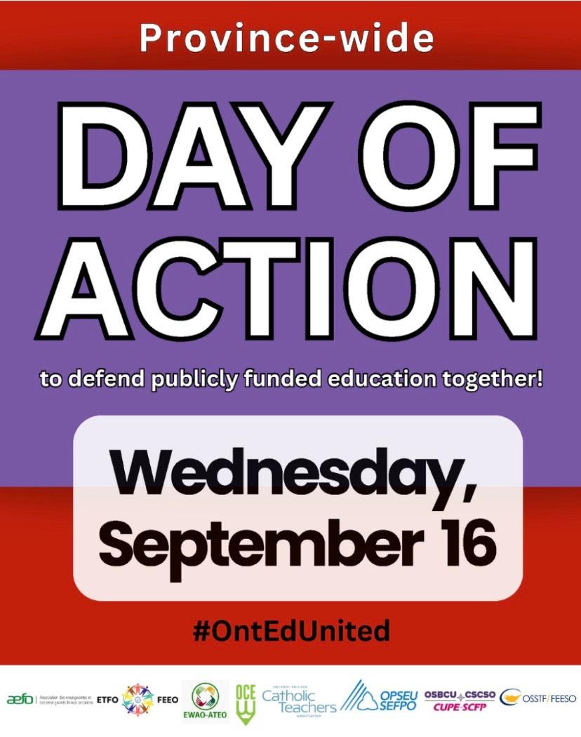 Read more about the article Province-wide Day of Action