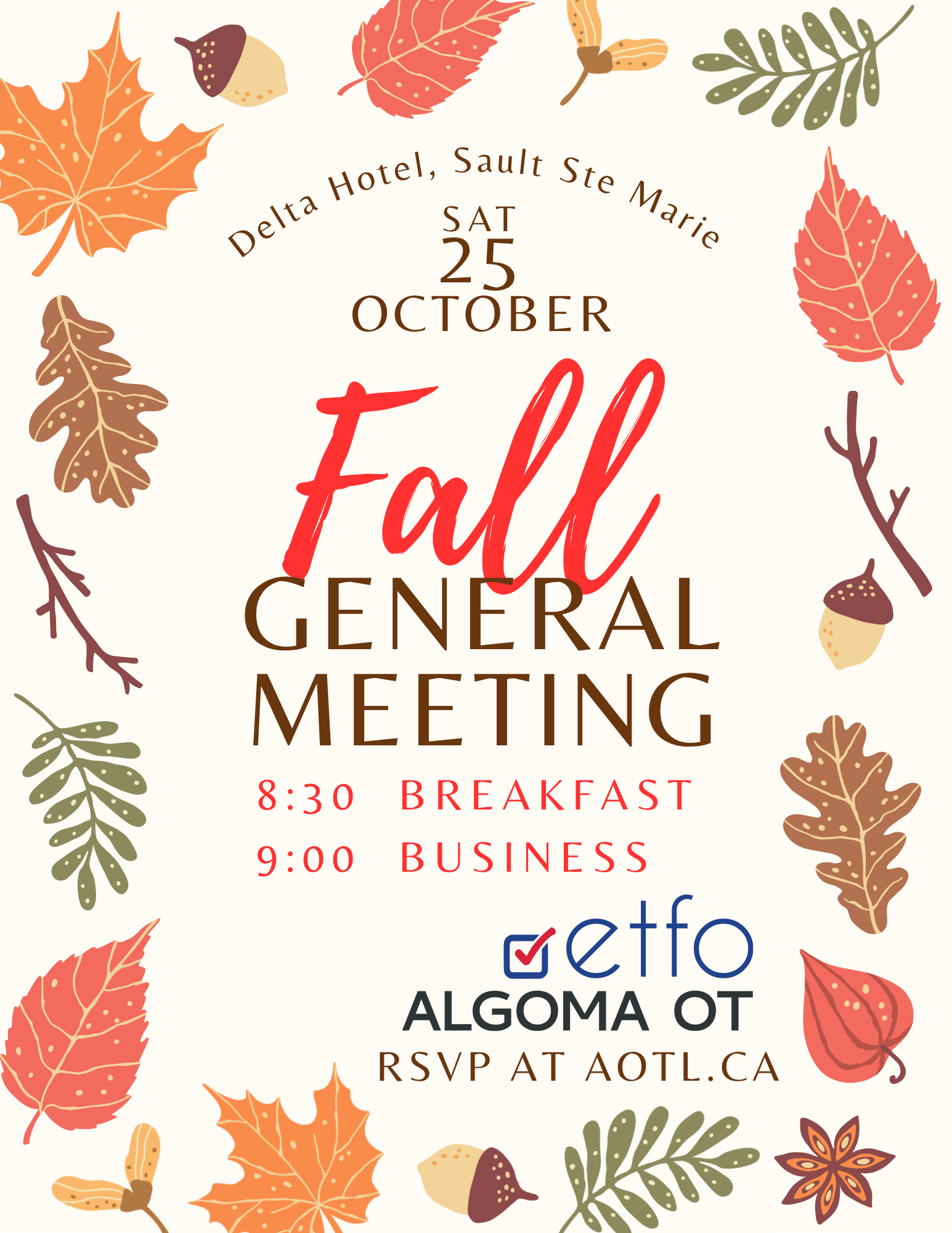 Fall General Meeting 2025