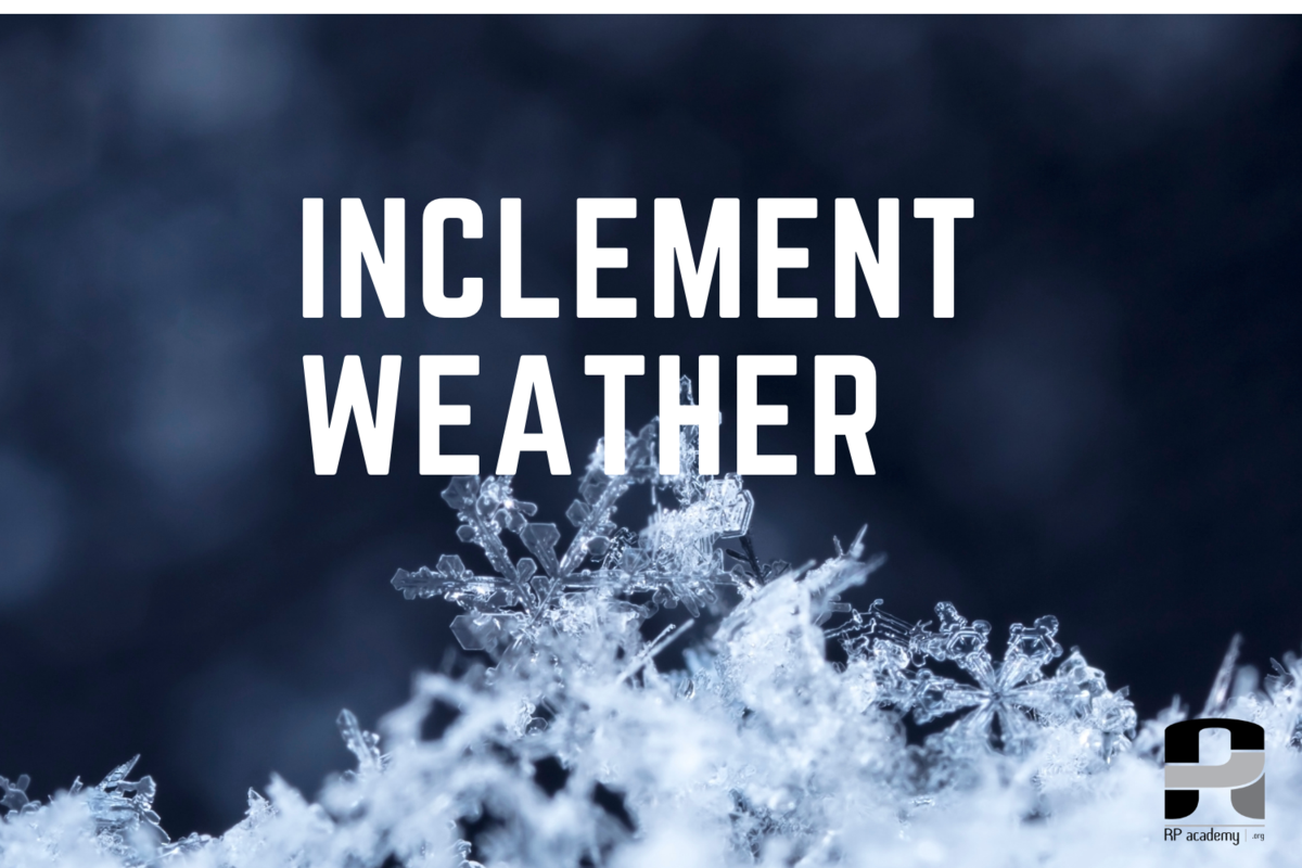 Read more about the article Inclement Weather