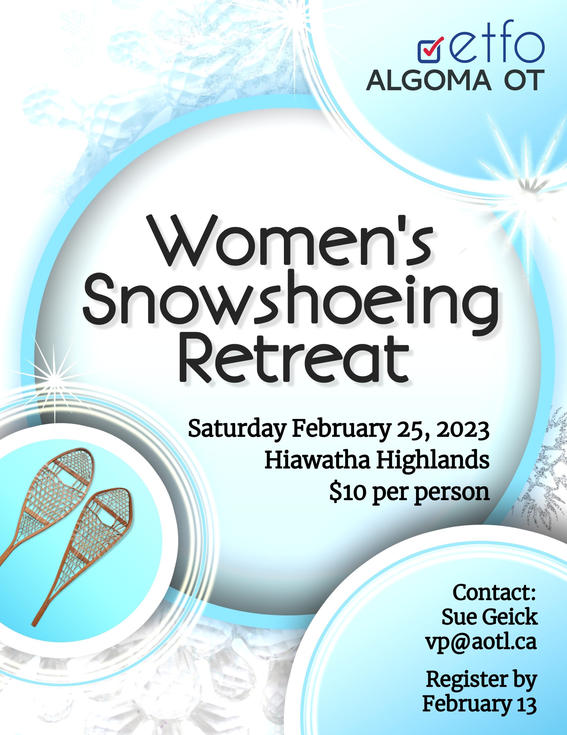 Read more about the article Women’s Snowshoeing Retreat