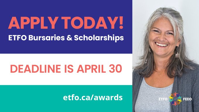 Read more about the article ETFO Scholarships and Bursaries Program