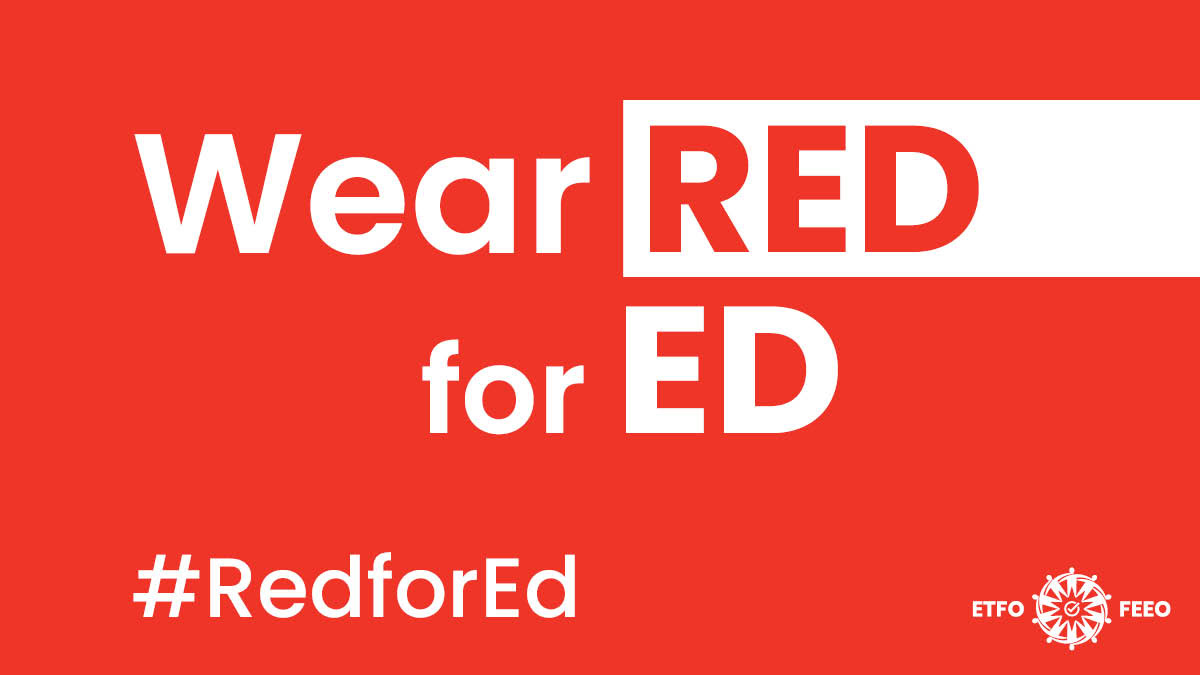 Read more about the article Wear RED for ED